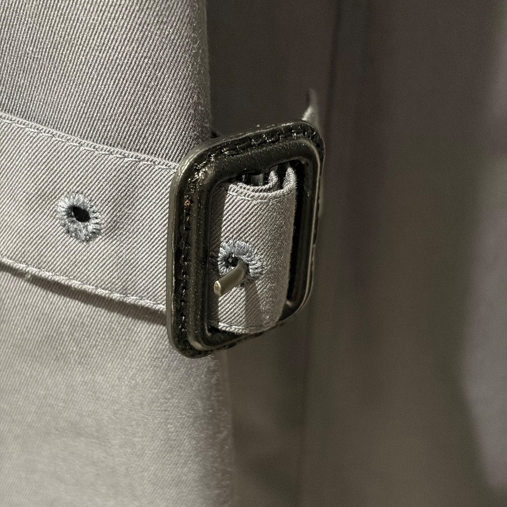 Burberry Mens Trench Coat - Brand New / Never Worn / With Tags Grey Size 42 - Picture 7 of 13